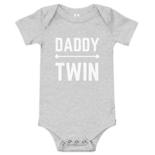 Load image into Gallery viewer, Daddy Twin™ Baby short sleeve one piece
