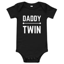 Load image into Gallery viewer, Daddy Twin™ Baby short sleeve one piece
