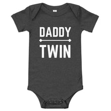 Load image into Gallery viewer, Daddy Twin™ Baby short sleeve one piece
