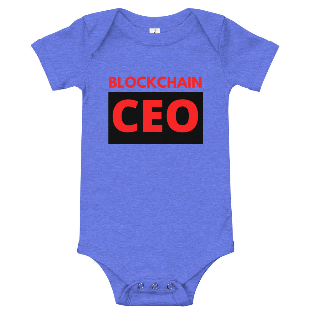 Blockchain CEO™ Baby one piece