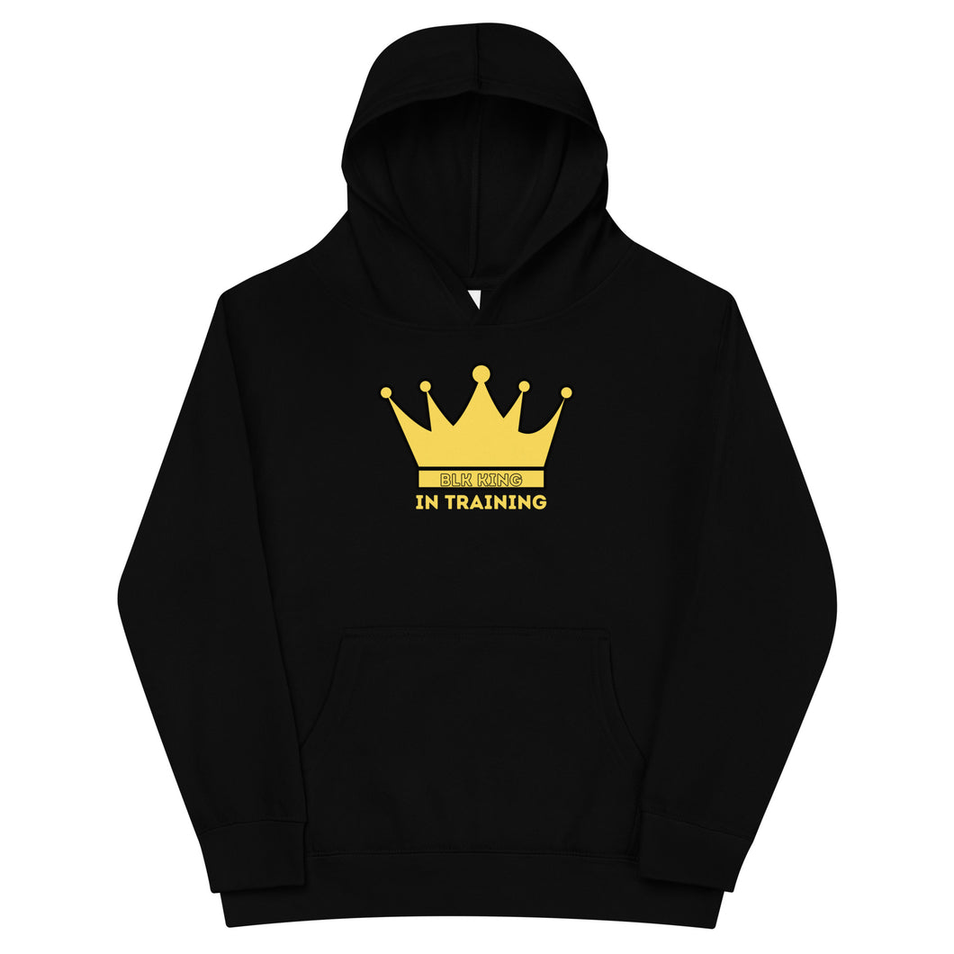 Blk King in Training™ Kids hoodie