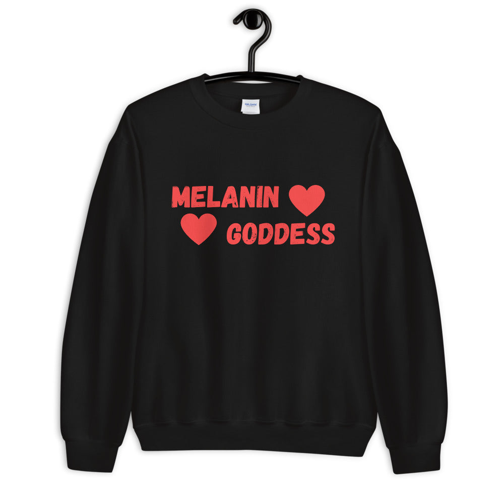 Red Melanin Goddess™ Women Sweatshirt