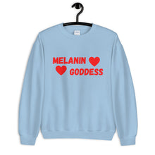 Load image into Gallery viewer, Red Melanin Goddess™ Women Sweatshirt
