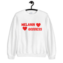 Load image into Gallery viewer, Red Melanin Goddess™ Women Sweatshirt
